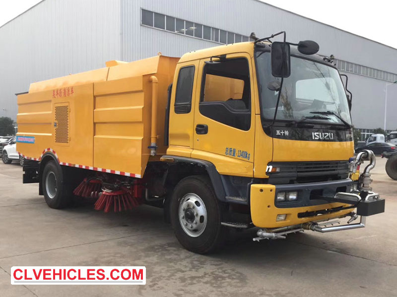 ISUZU F-series Road sweeper truck