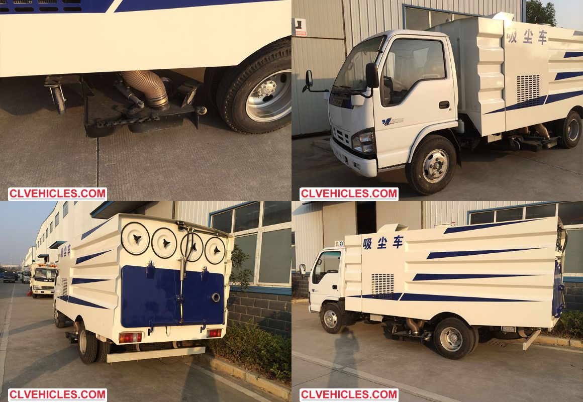 ISUZU Road Dust Vacuum Cleaner Truck ISUZU Road Dust Vacuum Cleaner Truck
