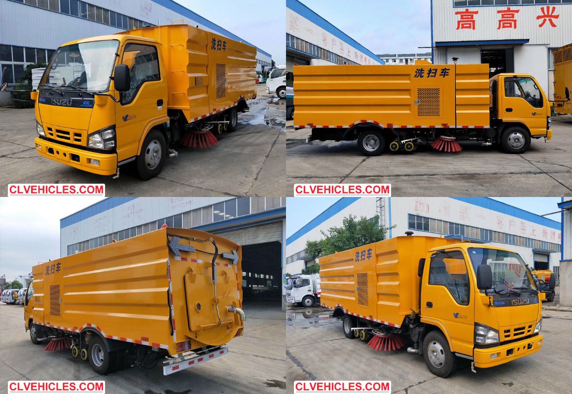 ISUZU Water Washer Sweeper Truck ISUZU Water Washer Sweeper Truck