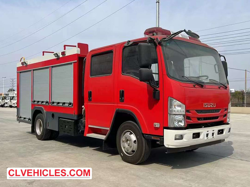 ISUZU ELF Fire fighting truck
