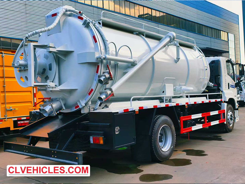 ISUZU vacuum tanker truck ISUZU vacuum tanker truck