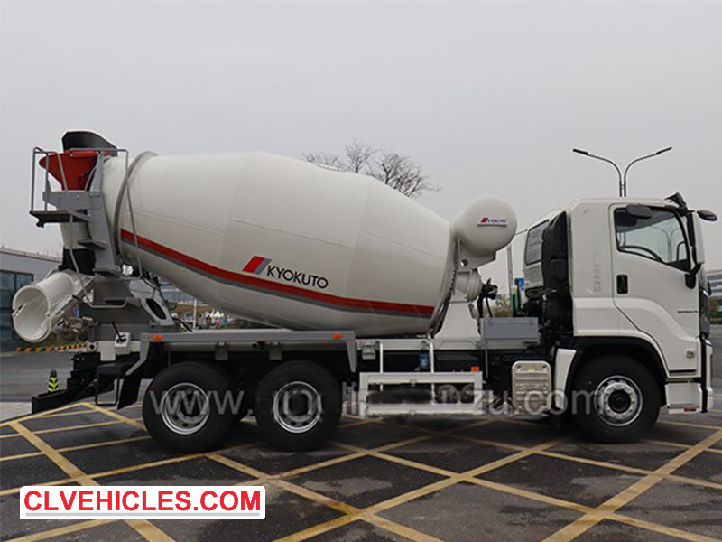 ISUZU concrete mixer truck
