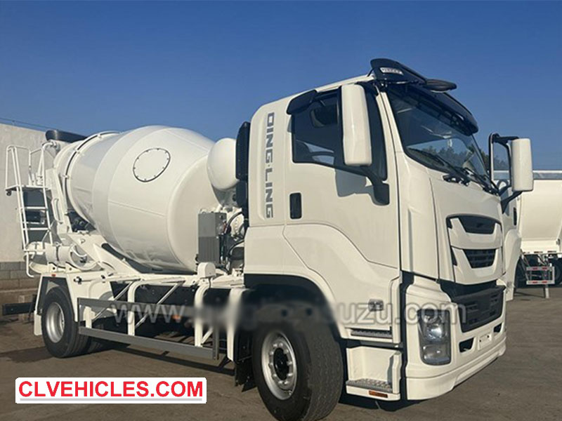 ISUZU concrete mixer truck
