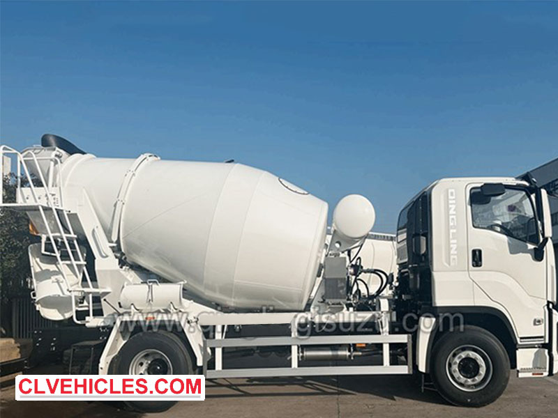 ISUZU concrete mixer truck