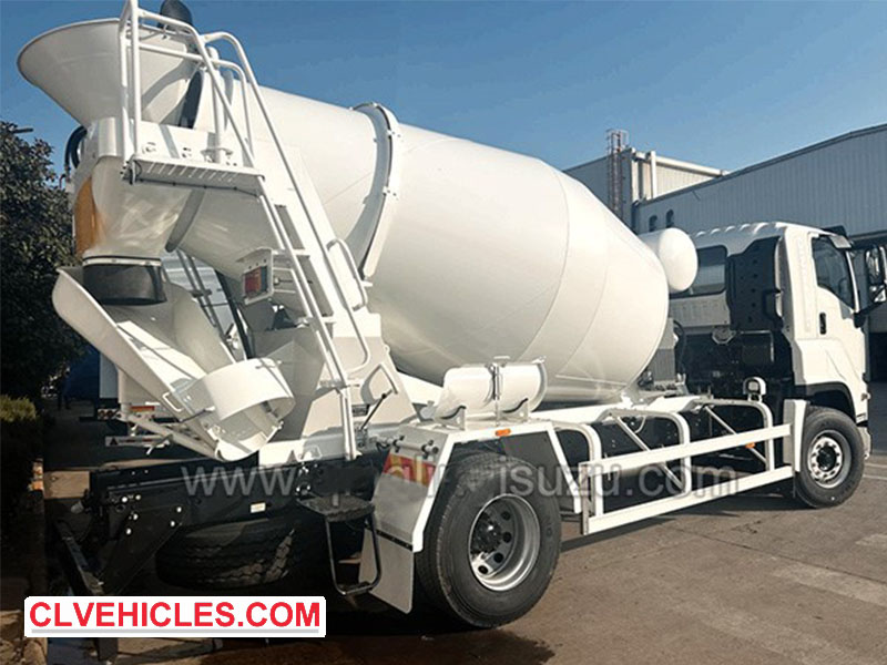 ISUZU concrete mixer truck